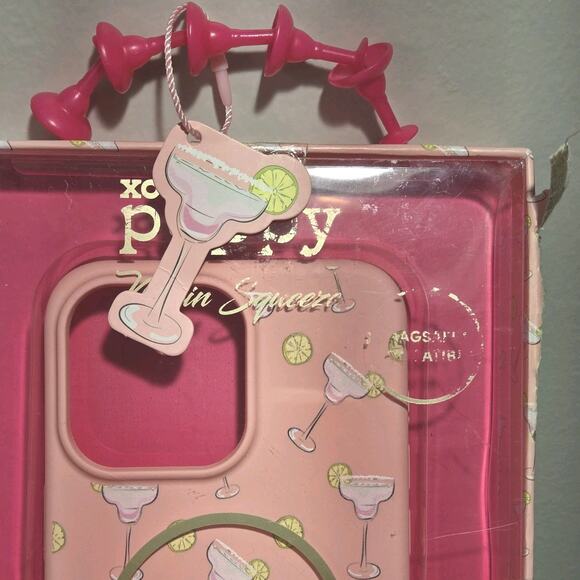XO Poppy iPhone 15 Pro Max Magsafe Protective Cellphone Case MARGARITA Party - Picture 3 of 6
